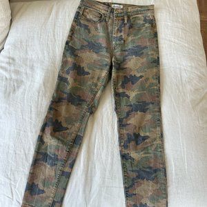 Madewell Camo Jeans
